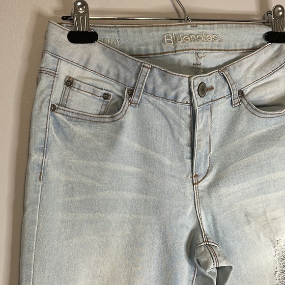 BLUENOTES Ripped Super Skinny Denim - Picture 2 of 9